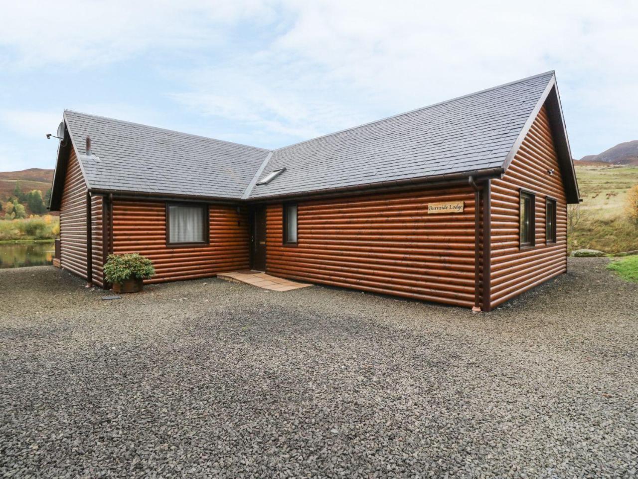 Burnside Lodge Lodge 1, Glengoulandie Aberfeldy Buitenkant foto